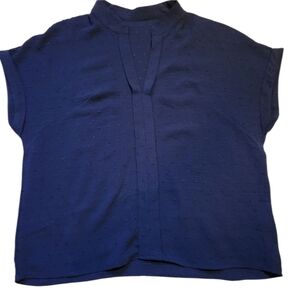 Navy Blue Women's Top